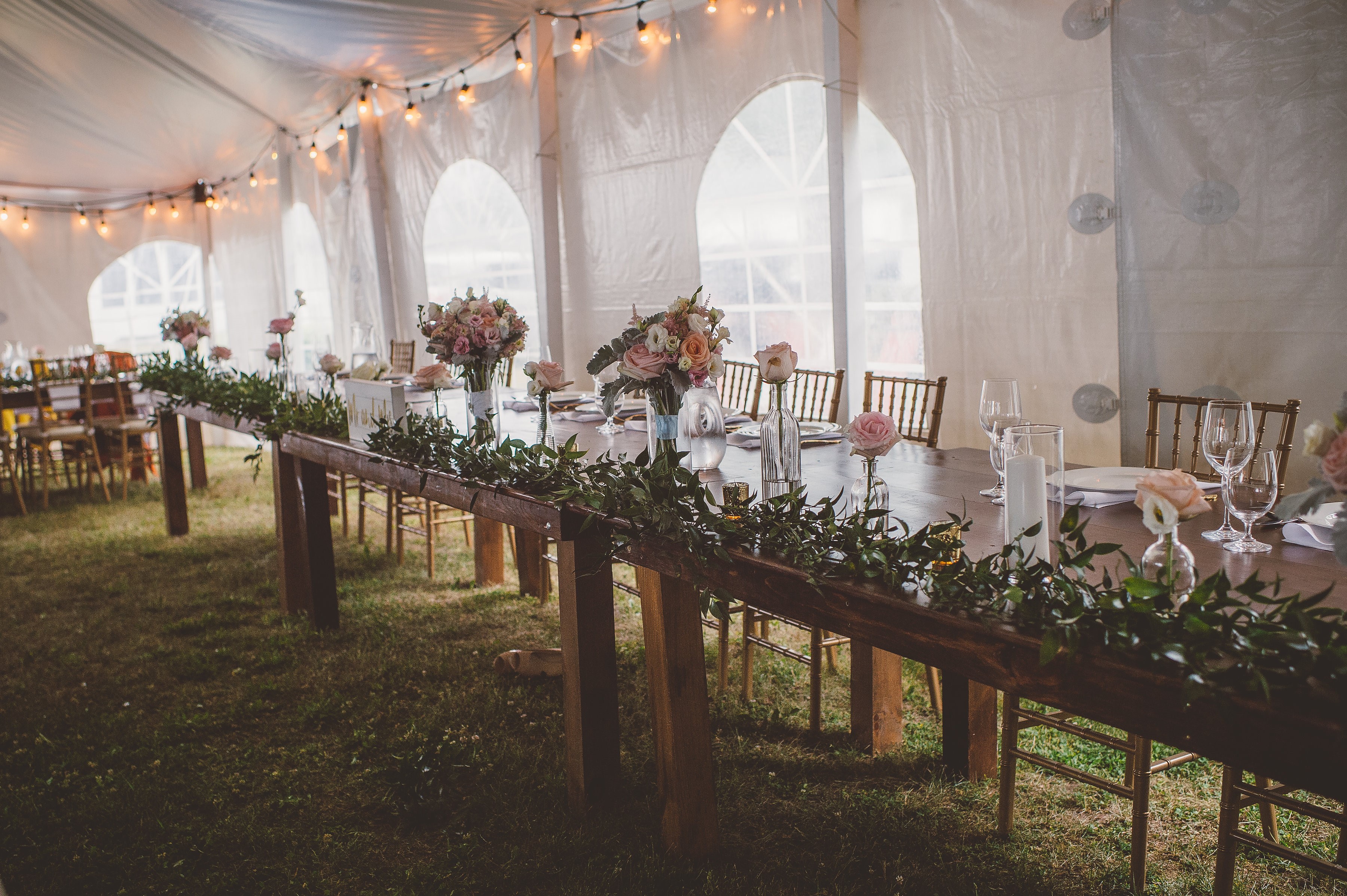 Katie and Bill Head table June 2018